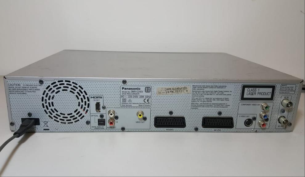 Panasonic DMR-EZ45V VCR/DVD Recorder Combi