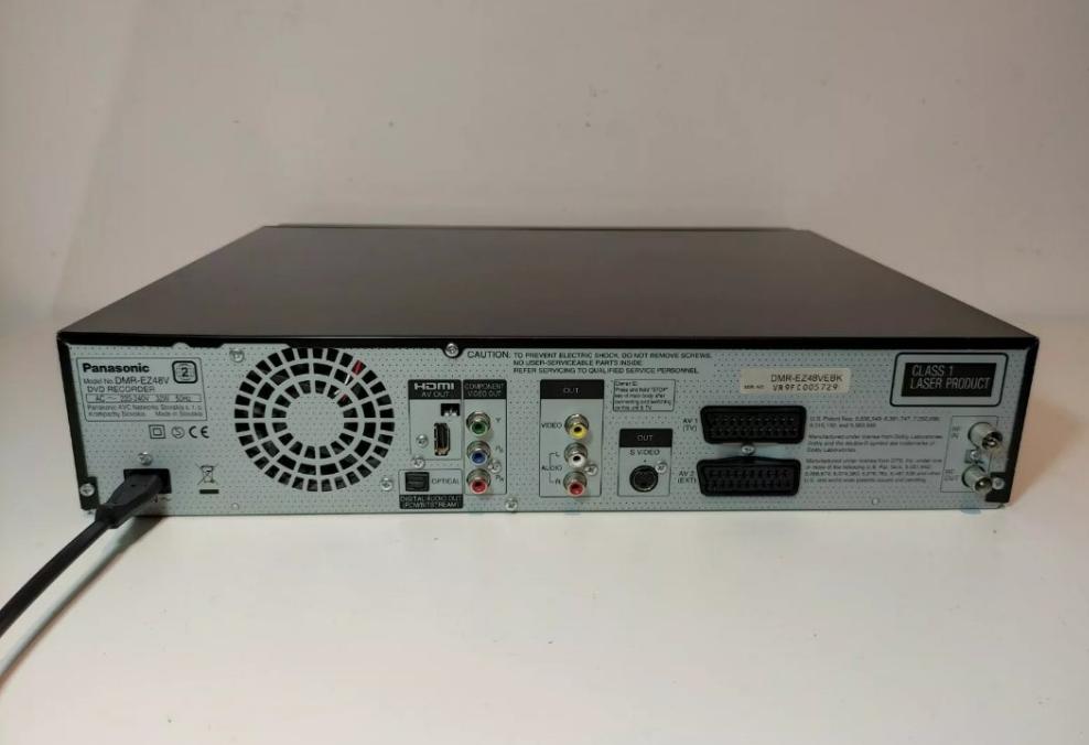 Panasonic DMR-EZ48V VCR/DVD Recorder Combi