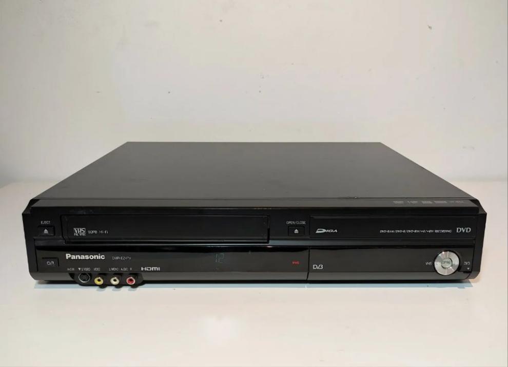 Panasonic DMR-EZ47V VCR/DVD Recorder Combi